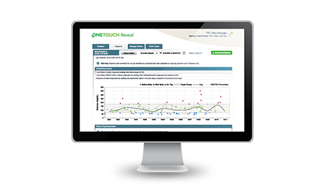 OneTouch Reveal® web app for professionals